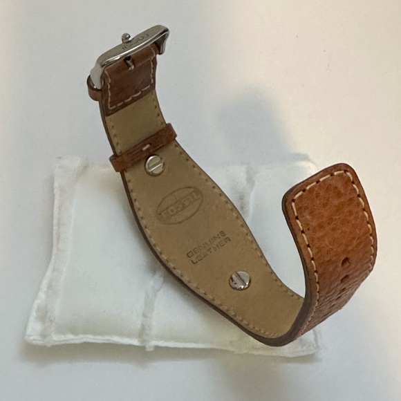 Fossil Watch with leather band - Picture 2 of 6